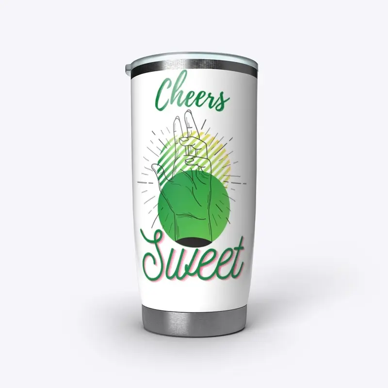 ecological green cheers and sweet